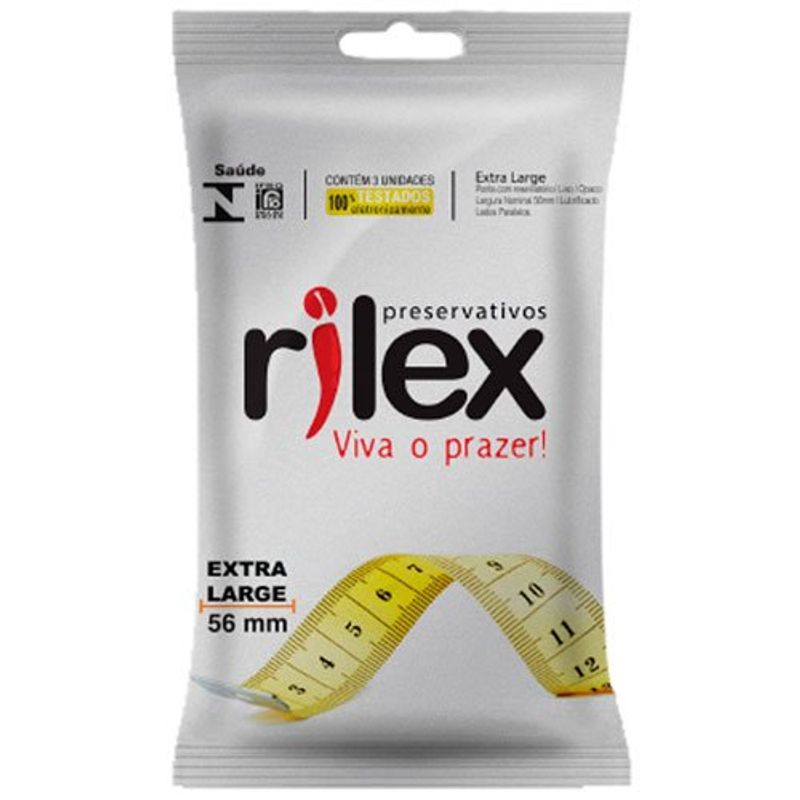 preservativo rilex extra large 3 unidades