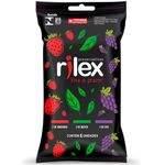 preservativo rilex mix de frutas 6 unidades