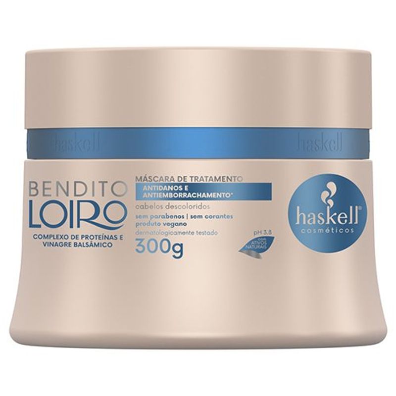 máscara bendito loiro haskell 300g