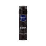 espuma de barbear nivea men deep black 200ml