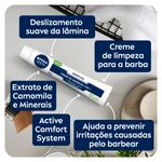 creme de barbear 2 em 1 nivea men sensitive 65g