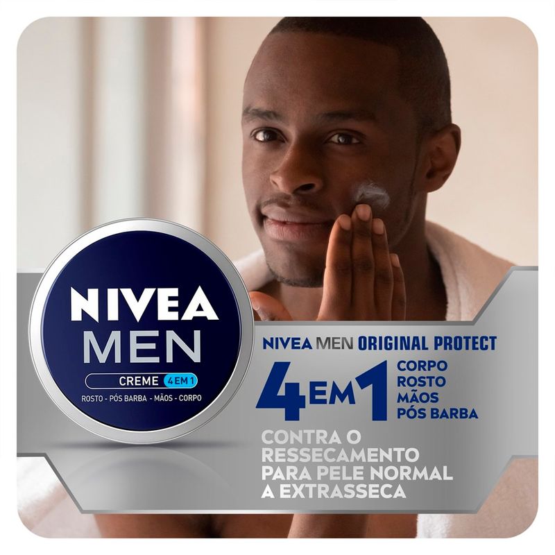 creme hidratante corporal nivea men 4 em 1 75g