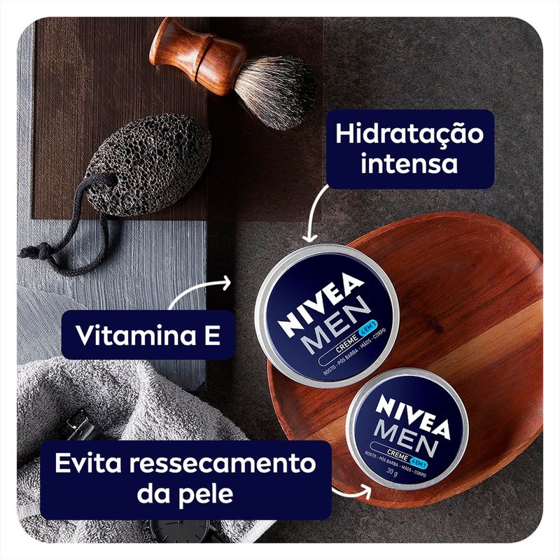 creme hidratante corporal nivea men 4 em 1 75g