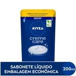 refil de sabonete líquido corporal nivea creme care 200ml