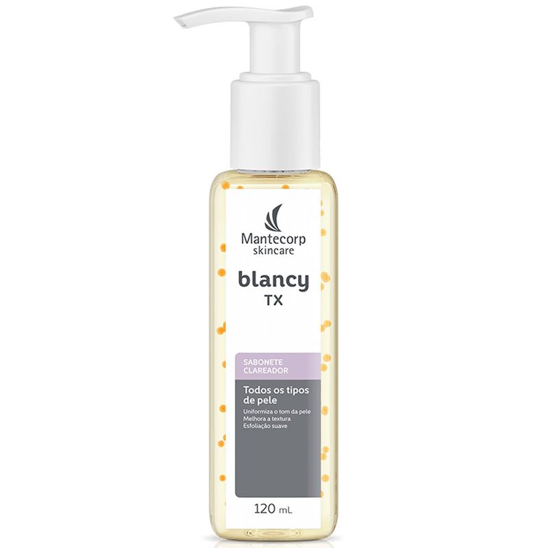 sabonete clareador facial blancy tx 120ml