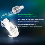 rejuvenescedor facial glycare night sérum 30ml