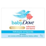 sabonete dove baby hidratação enriquecida 75g