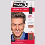 shampoo grecin 5 color castanho claro 60ml