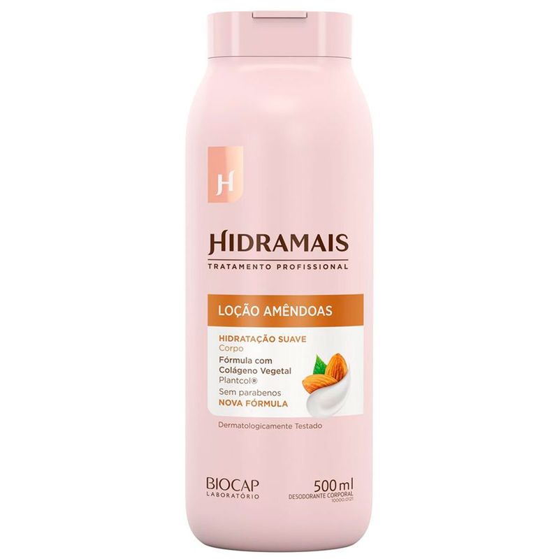 loção corporal hidramais amêndoas 500ml