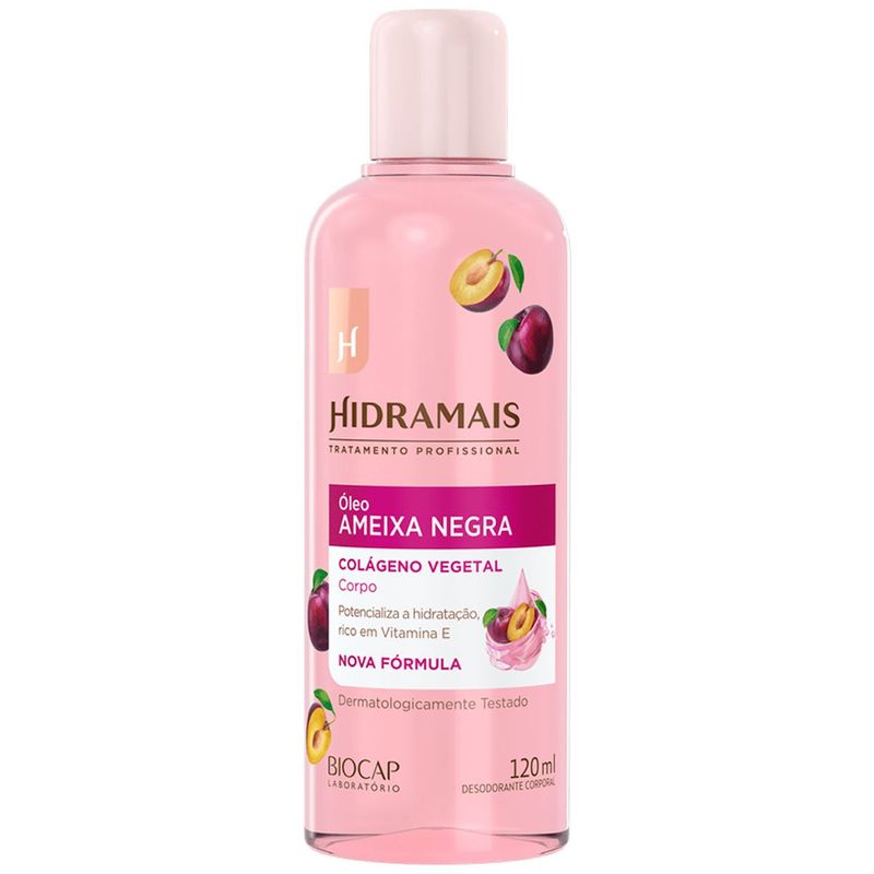 óleo corporal hidramais ameixa negra 120ml