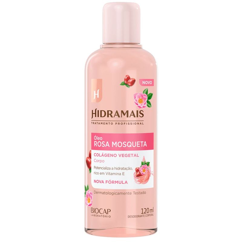 óleo corporal hidramais rosa mosqueta 120ml