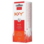 lubrificante íntimo ky hot ultragel 50g