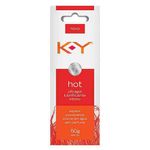 lubrificante íntimo ky hot ultragel 50g