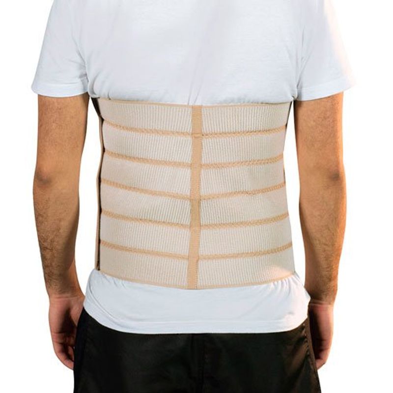 faixa abdominal elástica mercur ajustável 30x140cm