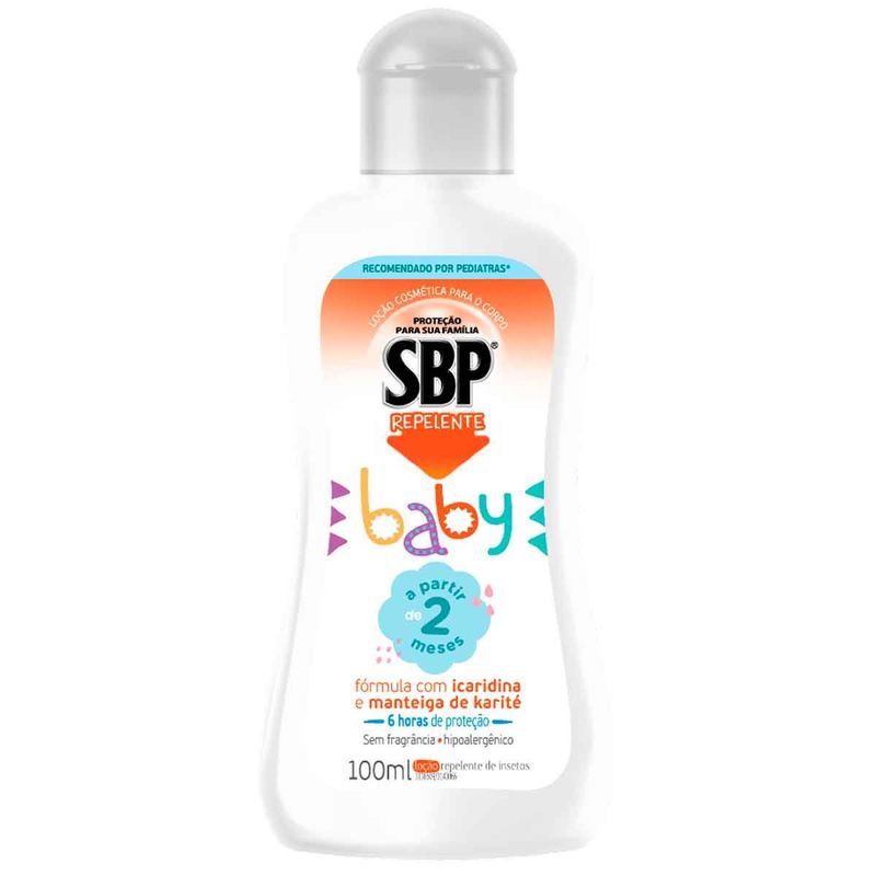 repelente loção sbp baby 100ml