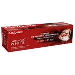 creme dental colgate luminous white carvão ativado 70g