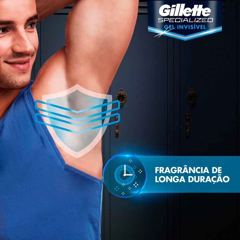 desodorante gel antitranspirante gillette cool wave 45g