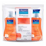 kit facial firmness intensive vitamina c sabonete líquido 60ml creme facial 30 loção tônica 60ml - nupill