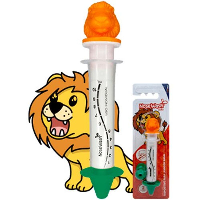 dispositivo para lavagem nasal nosewash leão 10ml