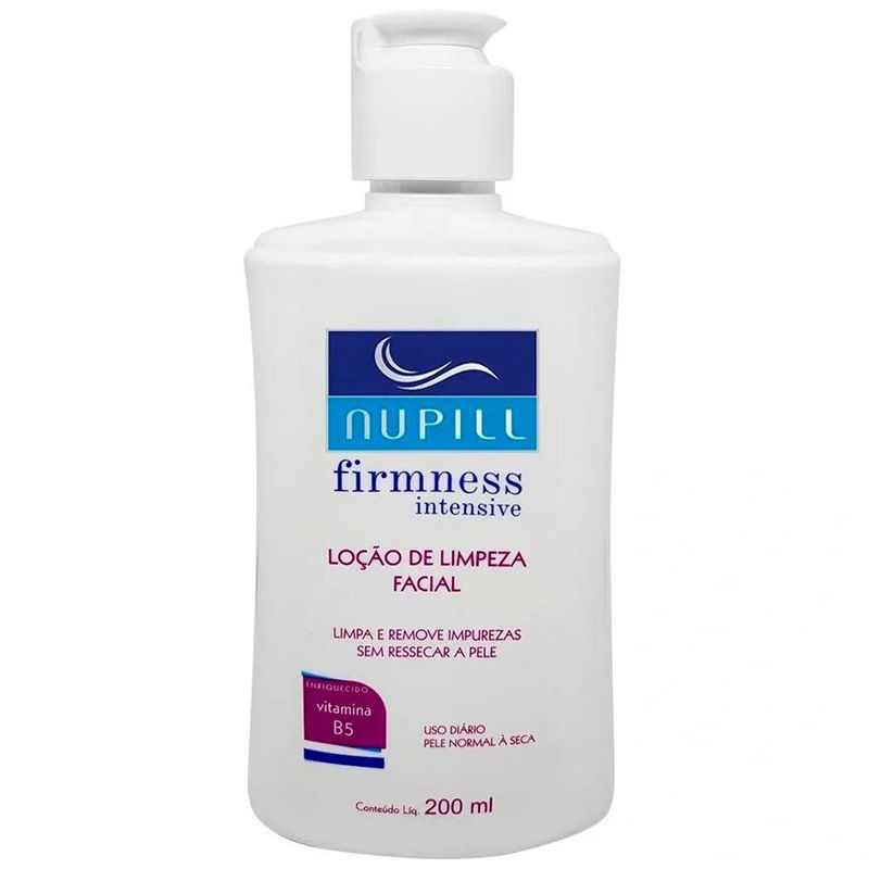 loção de limpeza facial nupill 200ml