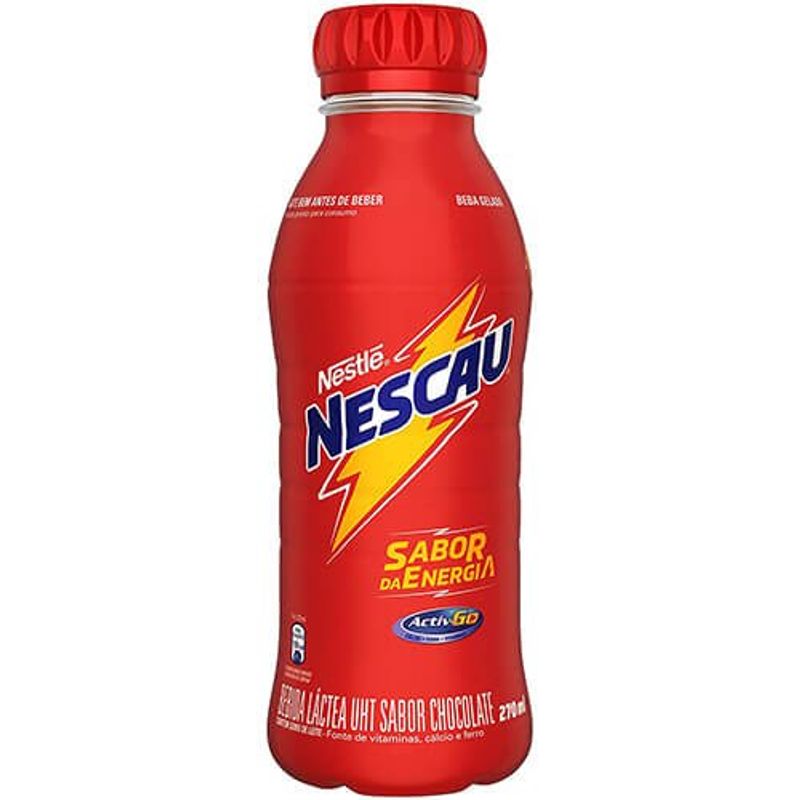 achocolatado nescau shake nestlé 280ml