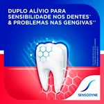 creme dental sensodyne sensibilidade & gengivas whitening 100g