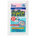 adesivo para alívio da febre hisamitsu bye bye fever 0 a 2 anos 2 unidades