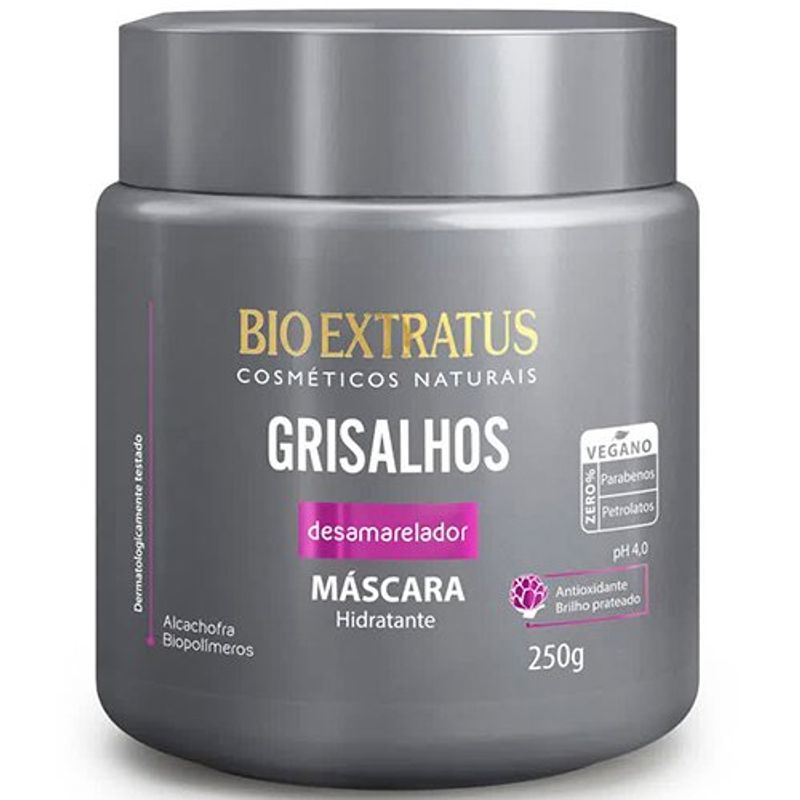 máscara hidratante bio extratus grisalhos 250g