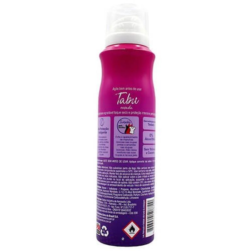 desodorante aerossol feminino 48hs tabu ousada 150ml