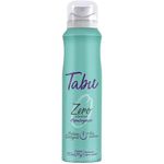 desodorante aerossol feminino 48hs tabu zero 150ml