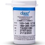 tiras reagentes para medição de glicose glicoo daaz 50 unidades