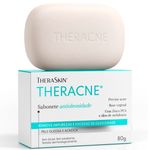sabonete antioleosidade theraskin theracne para pele oleosa e acneica 80g