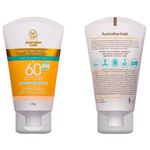 protetor solar facial australian gold fps60 cor 01 - 40g