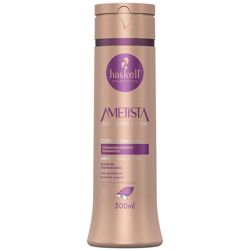 condicionador desamarelador ametista haskell 300ml