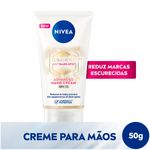 creme hidratante para mãos nivea luminous 630 fps15 50g