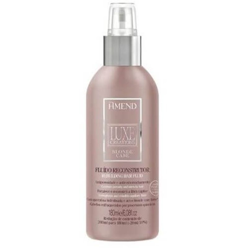 fluído reconstrutor amend 200ml luxe creations blonde care