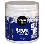 gelatina salon line #todecachos hidratante cremosa 550g