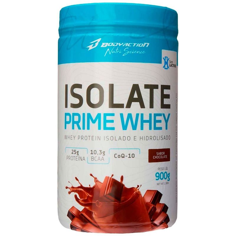 whey isolate prime bodyaction chocolate 900g