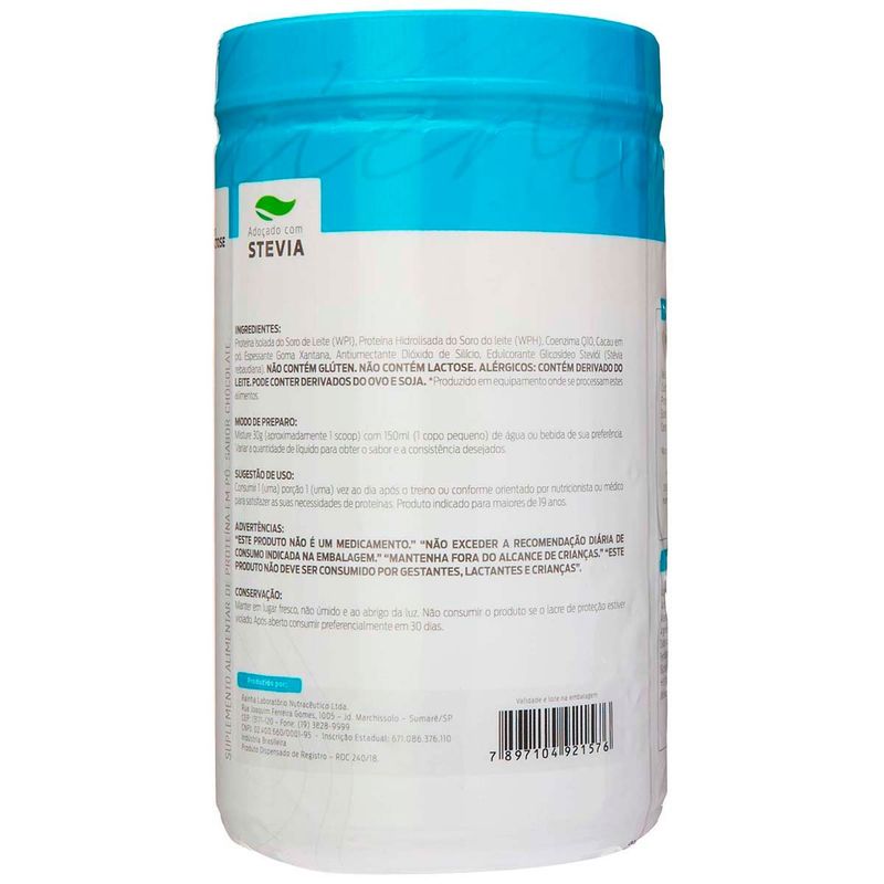 whey isolate prime bodyaction chocolate 900g