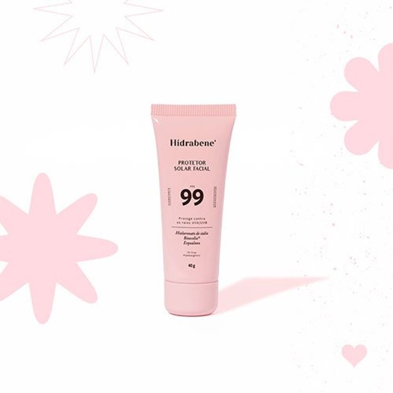 protetor solar facial hidrabene fps 99 40g