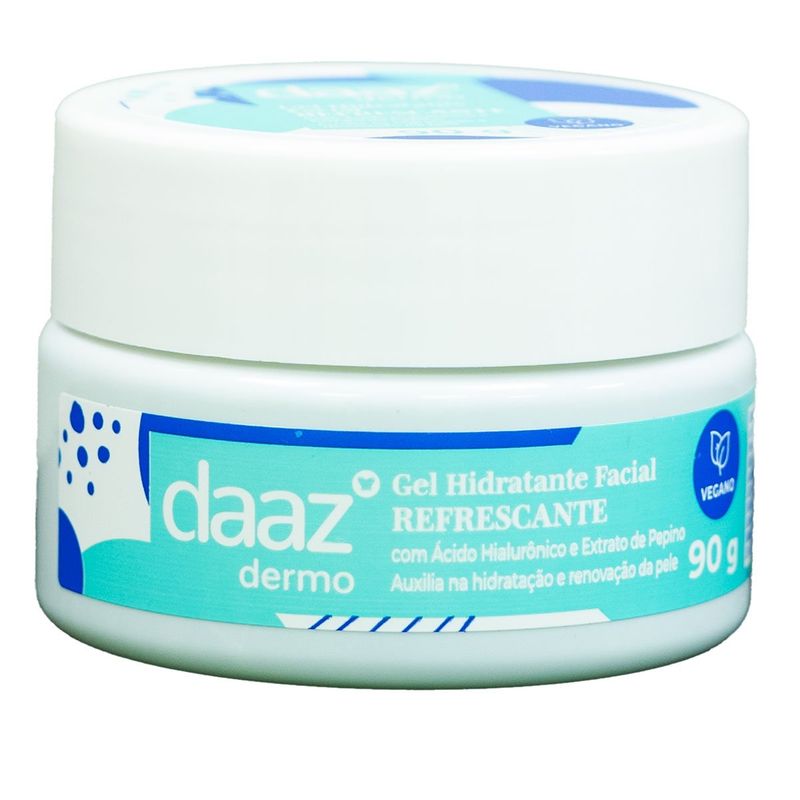 gel hidratante facial refrescante daaz 90g