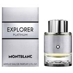 perfume masculino montblanc explorer platinum eau de parfum 60ml