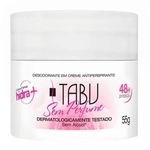 desodorante creme tabu sem perfume 55g