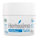 desodorante creme herbíssimo talco 55g