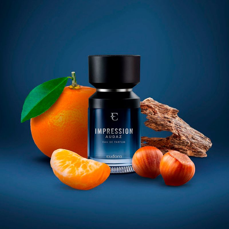 deo colônia masculino eudora impression audaz eua de perfum 100ml