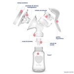 extrator manual lolly leite materno 150ml