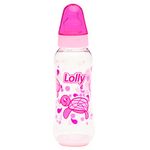 mamadeira lolly oceano ortodôntica rosa 250ml