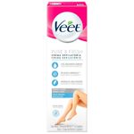 creme depilatório veet pure & fresh pele sensível 100ml