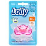 chupeta lolly oceano silicone ortodôntico 1 rosa