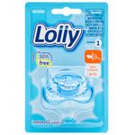 chupeta lolly oceano silicone ortodôntico 1 azul